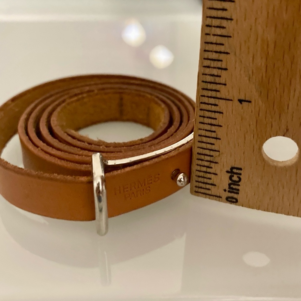 Auth Hermes Api II Triple Tour Bracelet - Picture 8 of 8